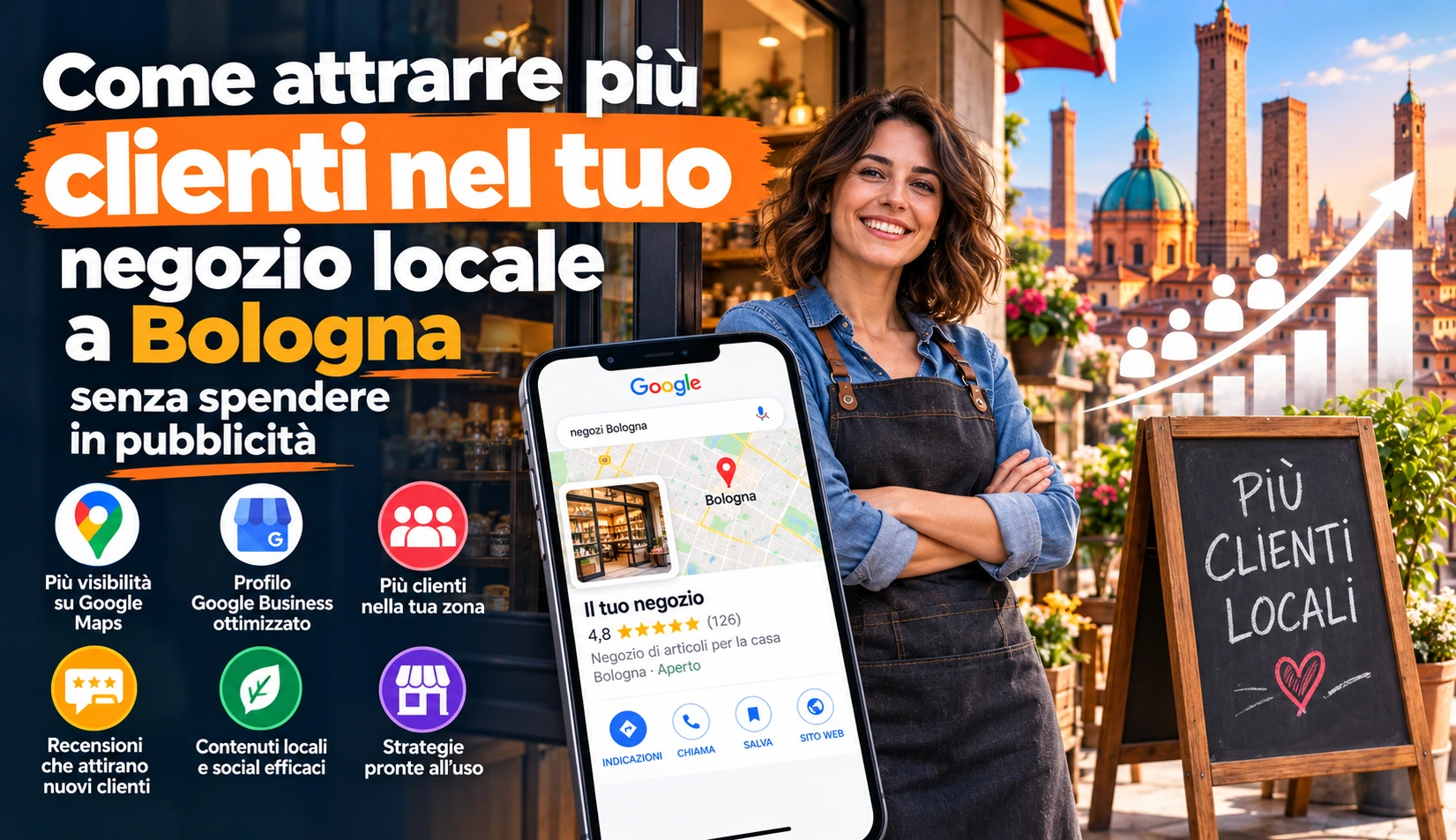 Come attrarre più clienti online a Bologna? Scopri le strategie vincenti