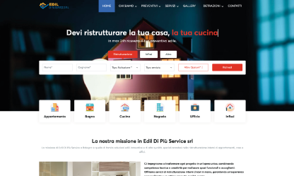 Impresa edile a Bologna,realizzazione siti web per imprese edili a Bologna,roma,latina,torino,genova,firenze
